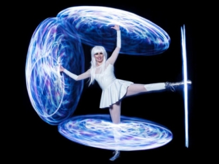 toronto circus hula hoop fire acrobatics balancing ground act